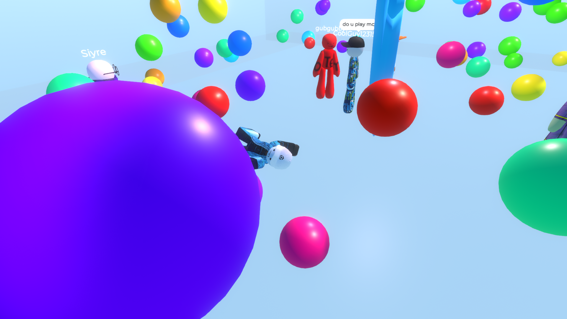 zero gravity ballpit - Polytoria