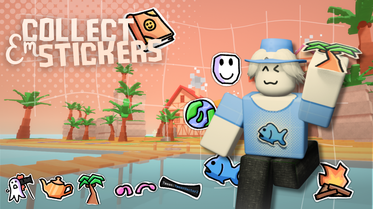 Collect Em' Stickers! - Polytoria