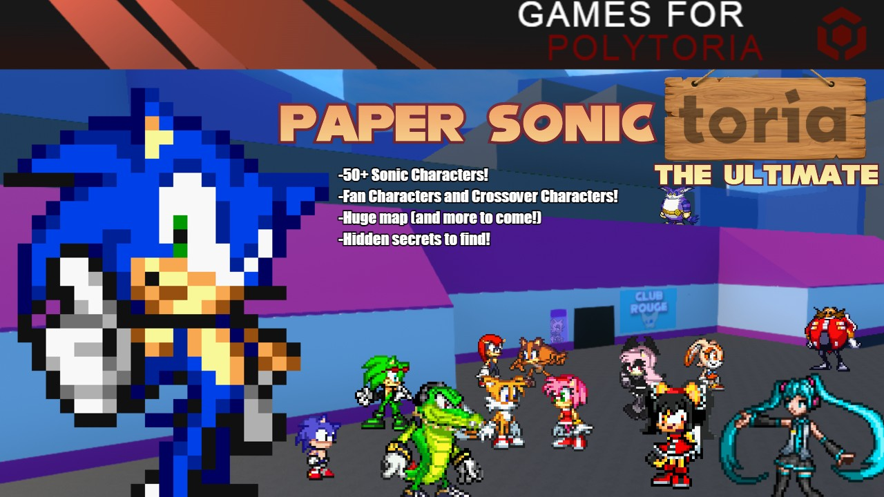 Paper Sonictoria the Ultimate™ (Sonic RP) - Polytoria