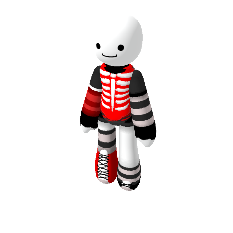 Scenecore Ribcage Outfit - Polytoria