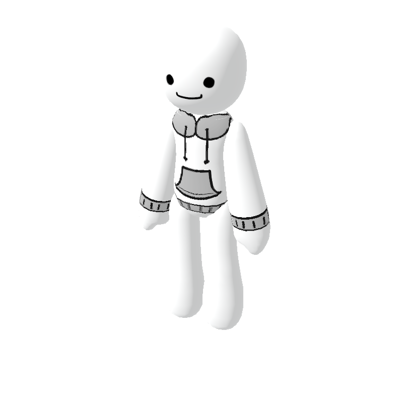 Recolorable Basic hoodie - Polytoria