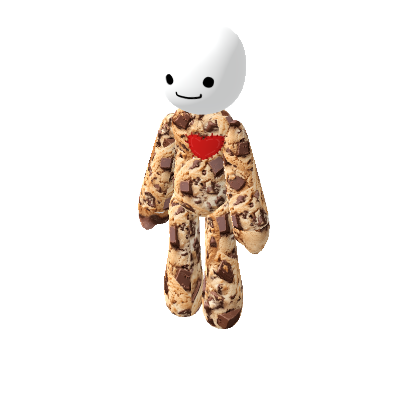 chocolate cookie body - Polytoria