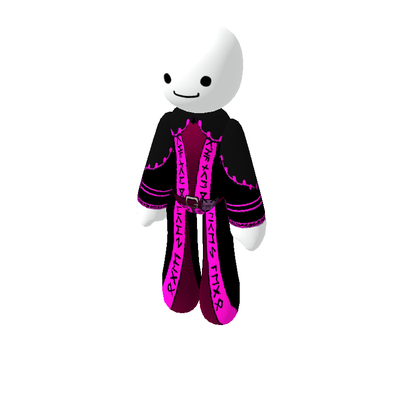 Pink Wizard Robe - Polytoria