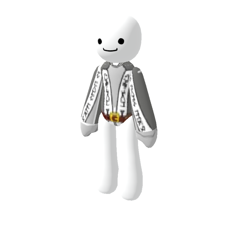 Grey Wizard Robe [+] - Polytoria