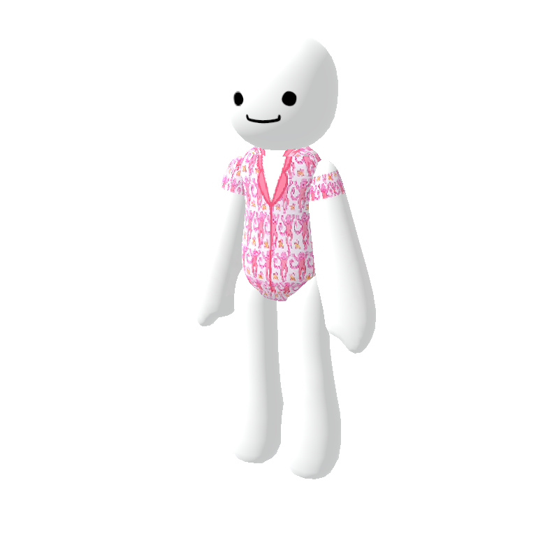 Pink Preppy Roller Rabbit PJs - Polytoria