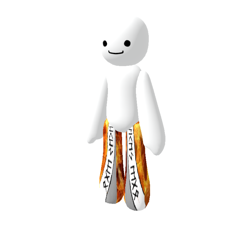 fire wizard robes pants - Polytoria