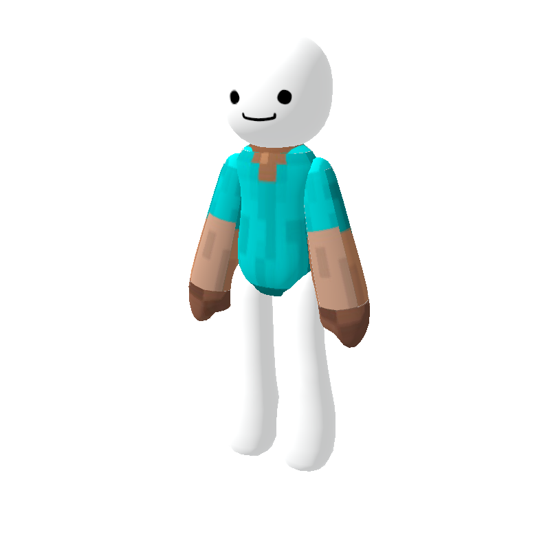 building block guy game man shirt mine craft minecraft - Polytoria