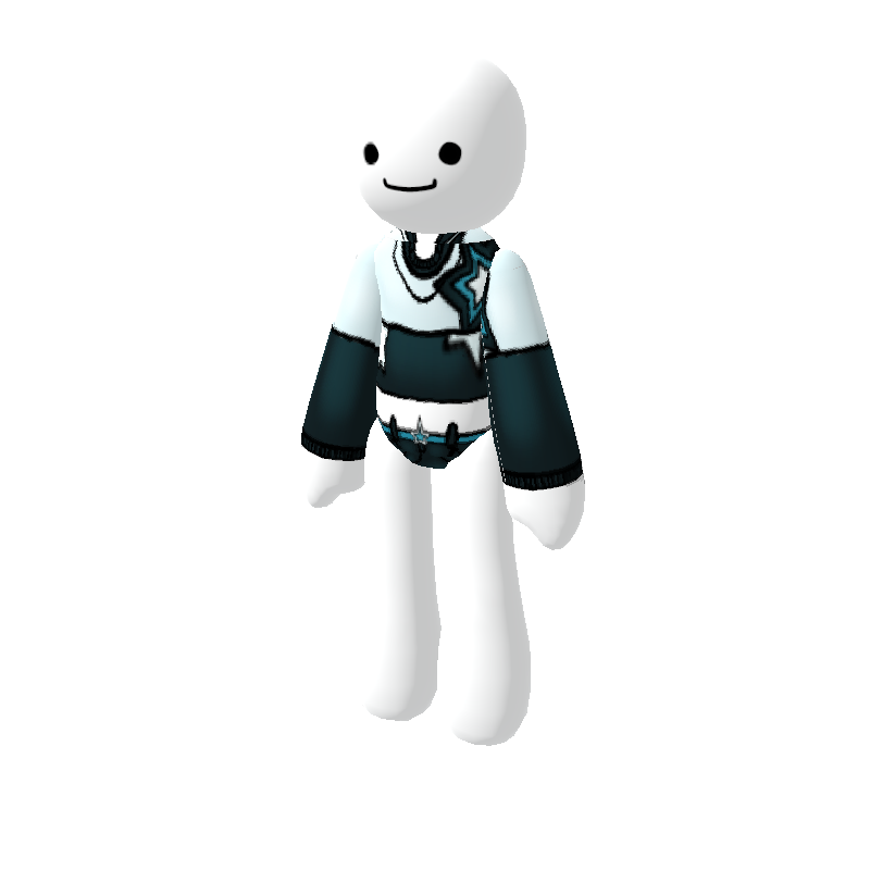 STAR - WHITE SWEATER - Polytoria