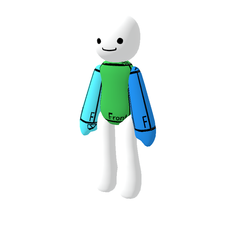 Generic character template top - Polytoria