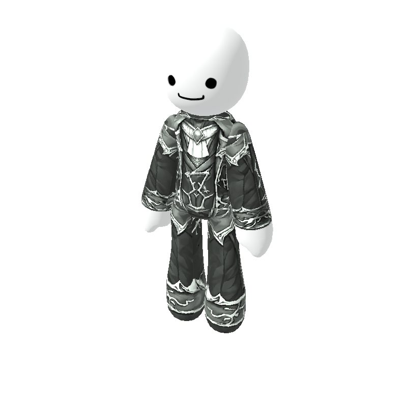 Gray Gothic Suit - Polytoria
