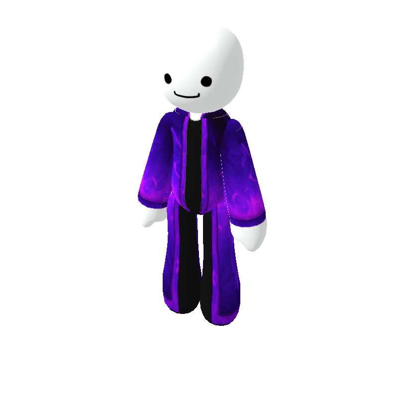 Purple Corrupt Robe - Polytoria