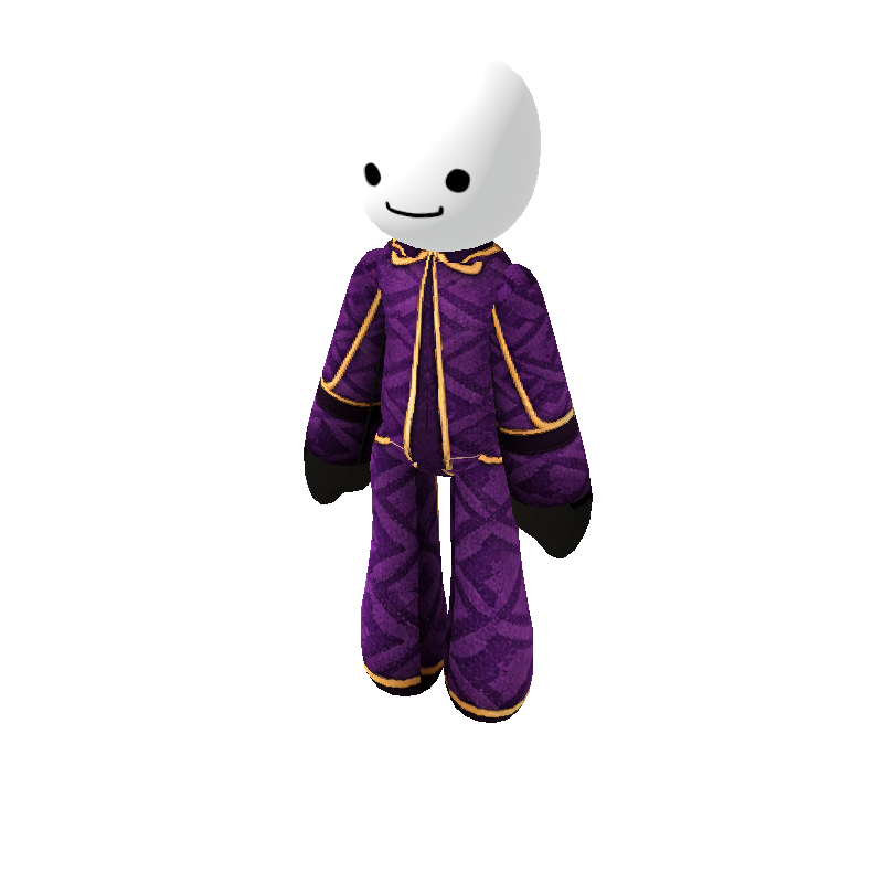 Purple Wizard Robe - Polytoria
