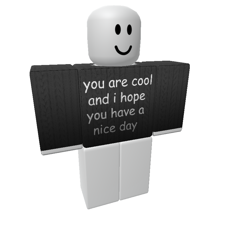 you are cool, have a good day - Polytoria